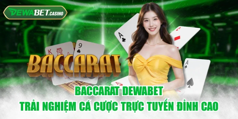 Baccarat Dewabet - Trải Nghiệm Cá Cược Trực Tuyến Đỉnh Cao