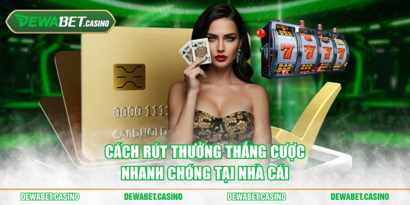 Cách rút thưởng thắng cược nhanh chóng tại nhà cái