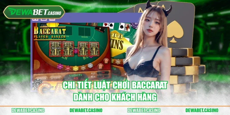 Chi tiết luật chơi Baccarat dành cho khách hàng