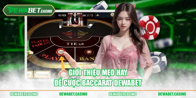 Giới thiệu mẹo hay để cược Baccarat Dewabet