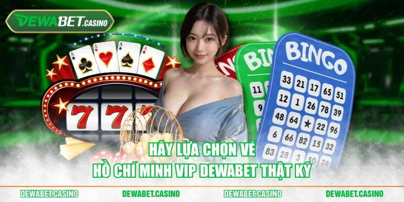 Hãy lựa chọn vé Hồ Chí Minh Vip Dewabet thật kỹ