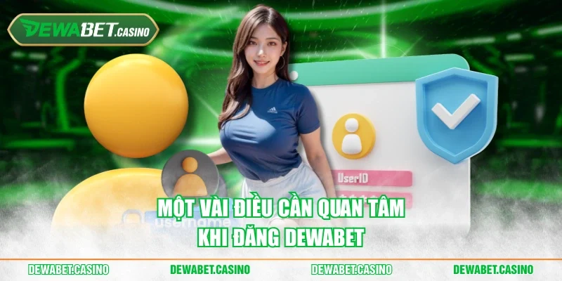 Một vài điều cần quan tâm khi đăng Dewabet