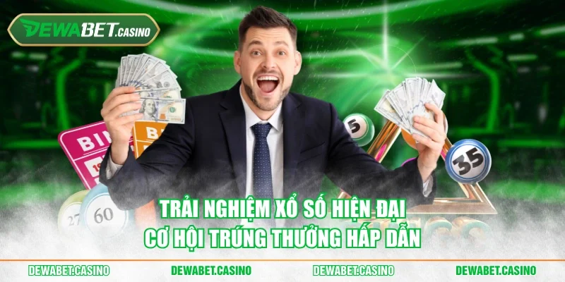 Trải nghiệm xổ số hiện đại, cơ hội trúng thưởng hấp dẫn