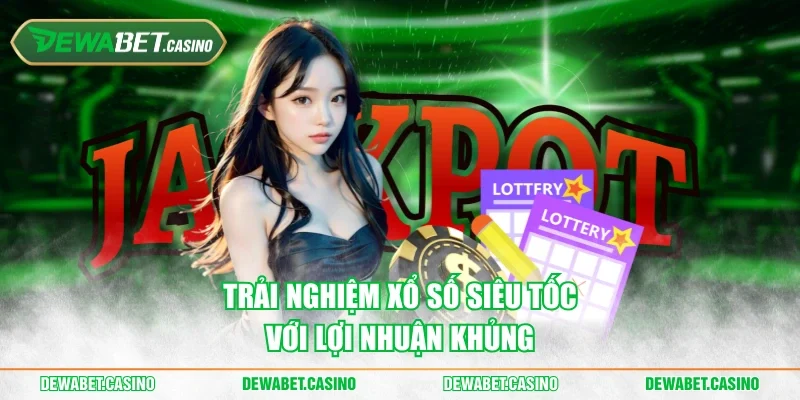 Trải nghiệm xổ số siêu tốc với lợi nhuận khủng